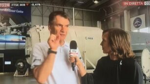 Verano Brianza, servizio Sky su Paolo Nespoli in partenza per la missione spaziale