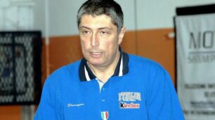 basket Desio Desio - Fabrizio Frates durante l'allenamento