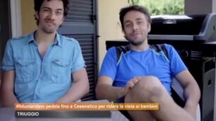 Da Triuggio a Cesenatico in tandem per Cbm Italia  e gli occhi dei bambini
