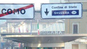 COMO - DOGANA DI PONTE CHIASSO - FRONTIERA DI CHIASSO - PENDOLARI ITALIA - SVIZZERA