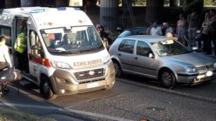 Lissone investimento ciclista via Carducci