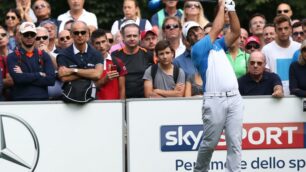 La scorsa edizione dell’Open di Italia di golf al Parco di Monza