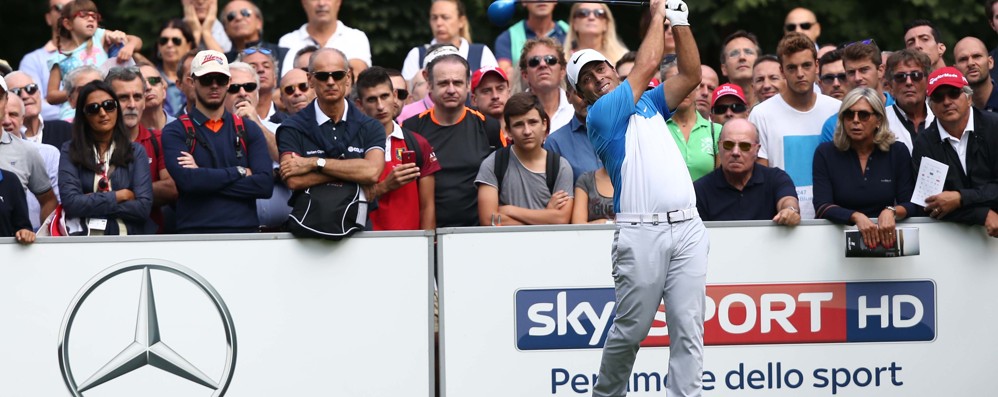 La scorsa edizione dell’Open di Italia di golf al Parco di Monza
