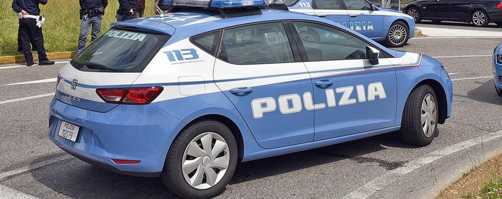 Una Volante della polizia