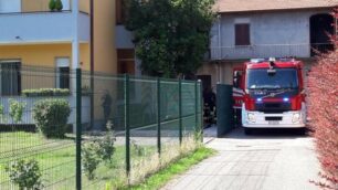 I pompieri in via Tevere