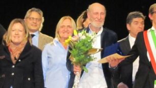 Nova Milanese piange Cesare Sirtori: qui alla consegna del Luit d’oro a dicembre 2016