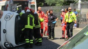 seregno incidente stradale via bixio 6 luglio