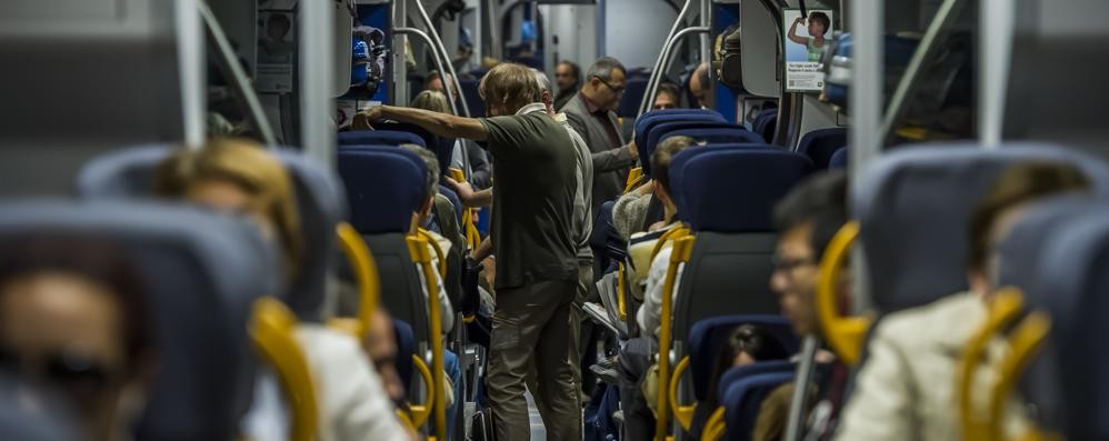 Pendolari in treno