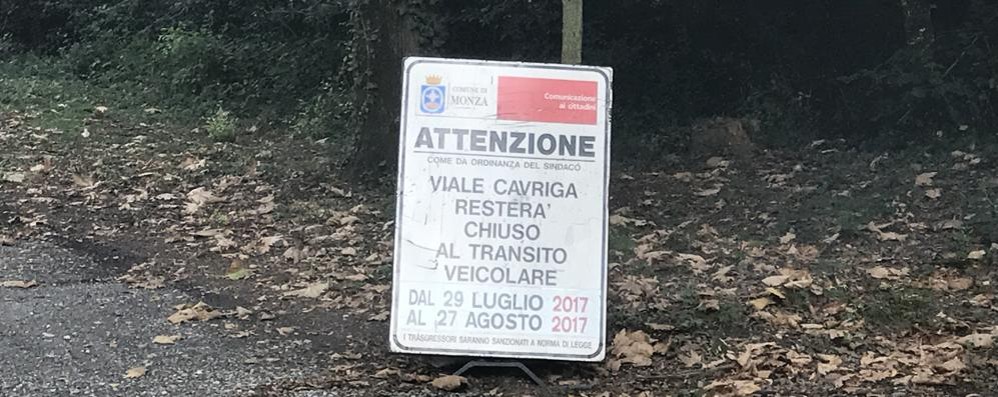 monza viale cavriga chiuso estate