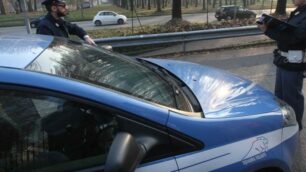 Una pattuglia della polizia di Monza