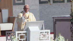 Il Papa durante la sua recente visita a Monza