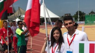 Margherita Paciolla portabandiera italiana ai campionati del mondo paralimpici
