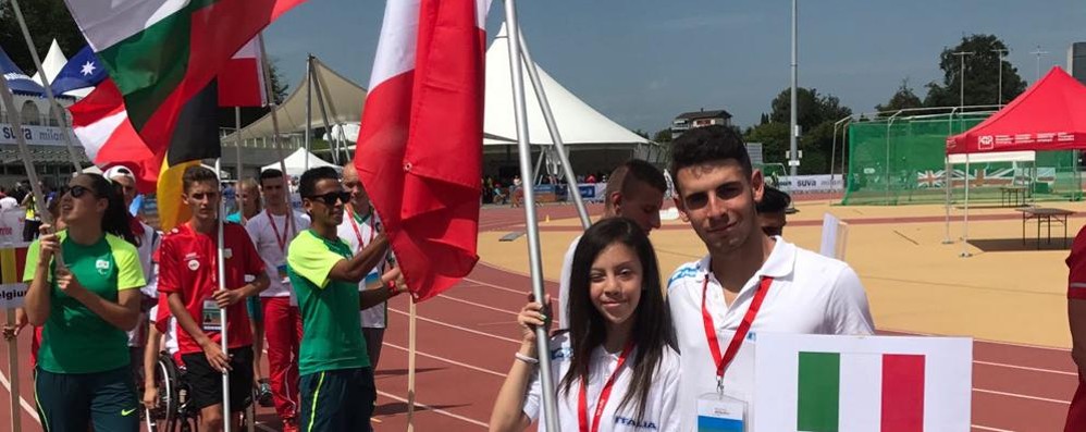 Margherita Paciolla portabandiera italiana ai campionati del mondo paralimpici