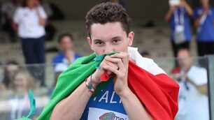 La giovane promessa dell’atletica italiana, il caratese Filippo Tortu