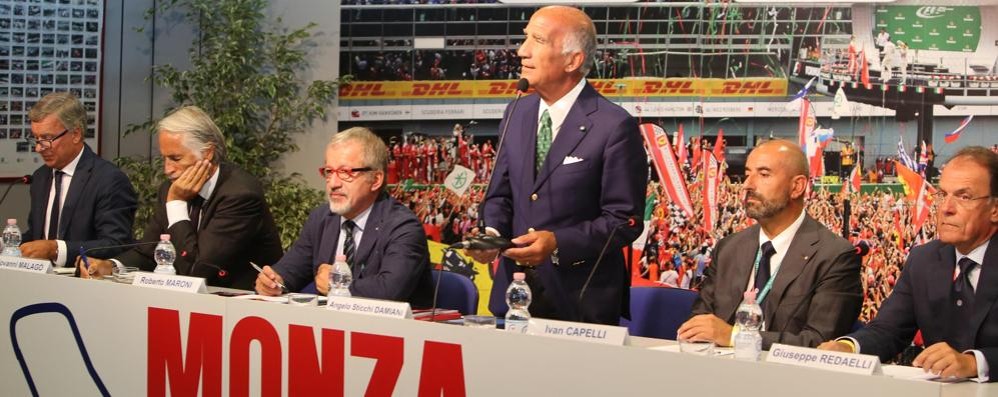 Monza: la conferenza presentazione Gran Premio d’Italia numero 88