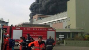 L’incendio del 2010 all’Eureco di Paderno Dugnano