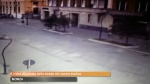 Il video del pirata della strada di Monza