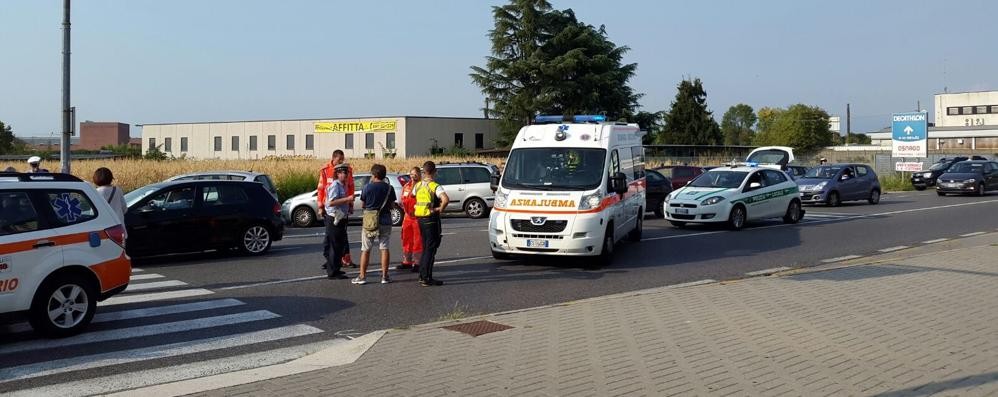 I soccorsi sul luogo dell’incidente