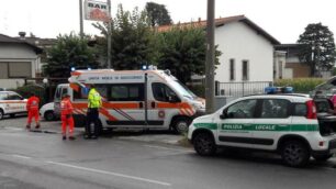 I soccorsi sul luogo dell’incidente