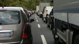 Code sulla statale 36 in territorio lecchese