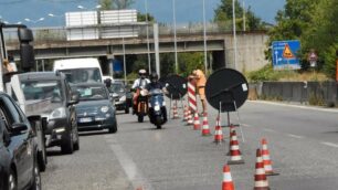 I cantieri partiti lungo la Milano-Meda
