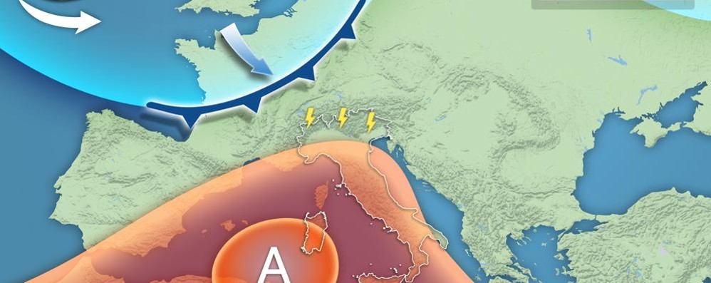 Le previsioni meteo per la settimana di Ferragosto