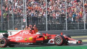 La Ferrari in pista