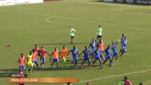 Calcio: la Folgore Caratese travolge il Seregno nel derby della serie D
