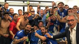 Calcio, festa Folgore Caratese dopo il derby col Seregno