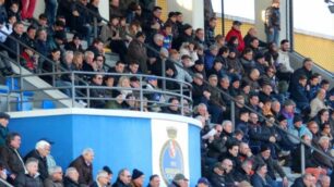 Seregno, pubblico allo stadio
