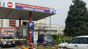 L’ingresso dell’ospedale di Desio