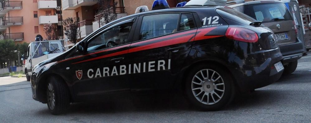 Un'auto dei carabinieri