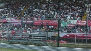 Gp d'Italia 2017 a Monza: venerdì 1 settembre, gli striscioni in tribuna