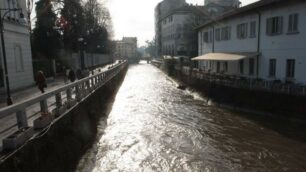 Il fiume Lambro: ora nel tratto cittadino è asciutto