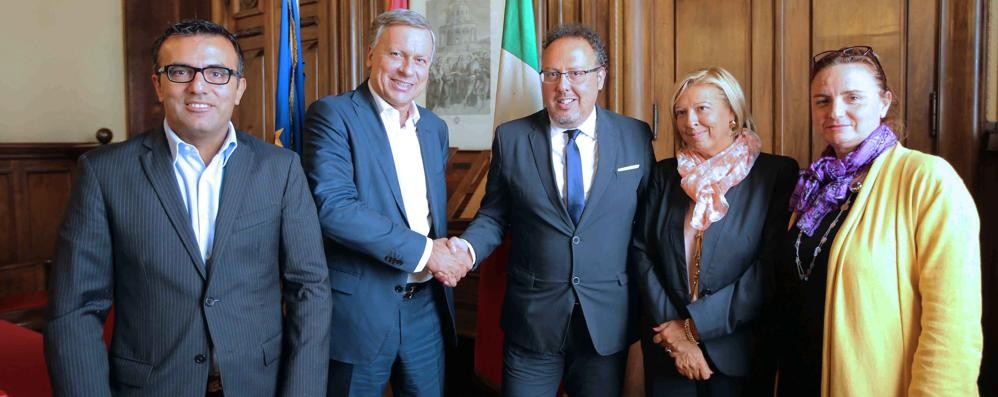 Monza: il nuovo direttore generale del Comune Pasquale Criscuolo col sindaco Dario Allevi