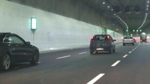 Il tunnel della Statale 36 a Monza
