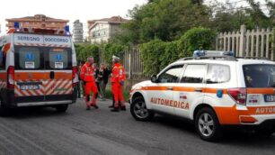 Meda, investimento bambino in via Gorizia