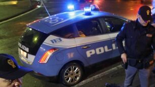Una volante della polizia