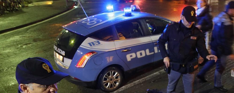 Una volante della polizia