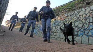 Controlli antidroga della polizia