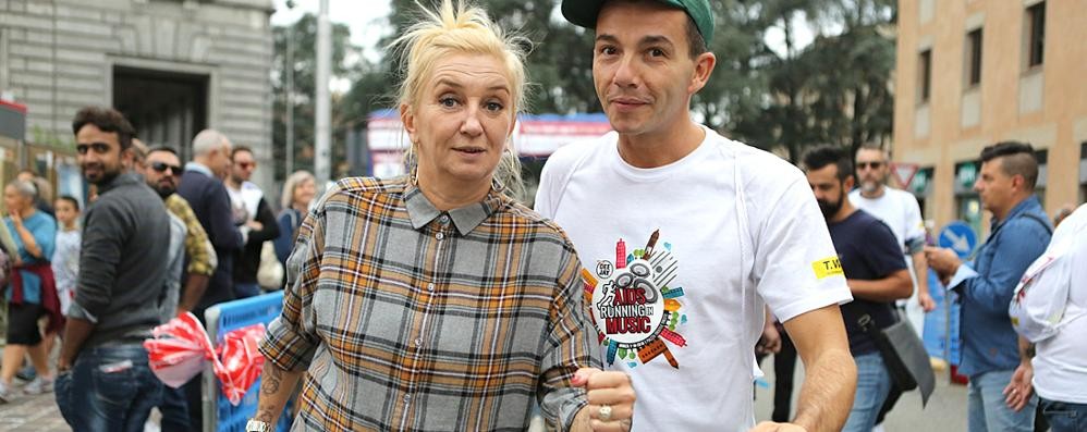 Anche La Pina e Diego Passoni alla Aids running in music