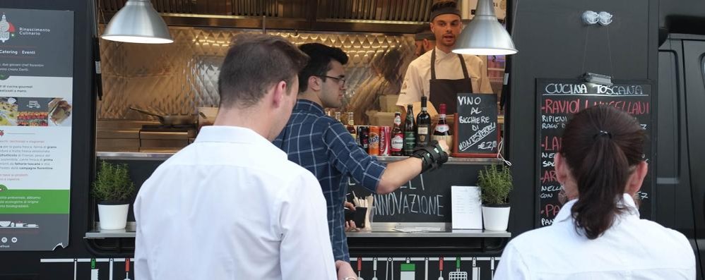 La scorsa edizione di Elite Food in piazza Trento