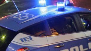 Una pattuglia della polizia