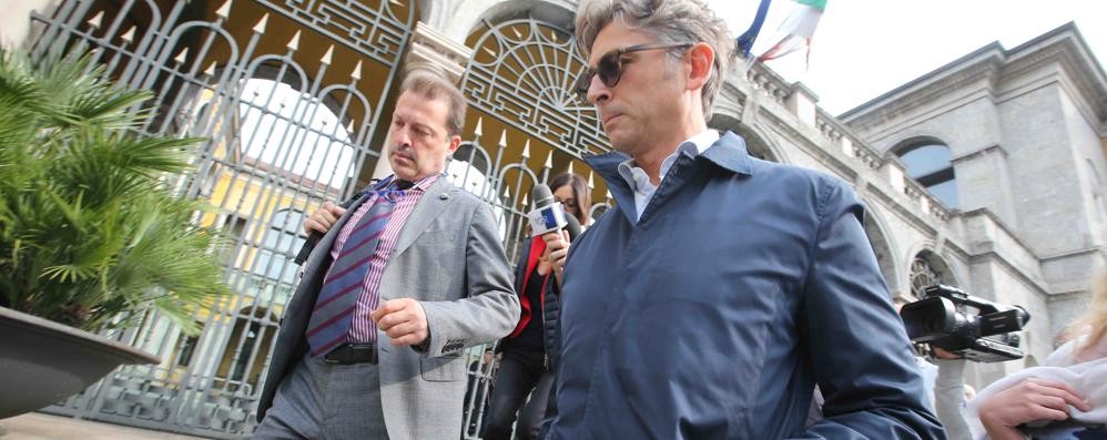 Monza, tribunale: il sindaco di Seregno Edoardo Mazza dopo l’interrogatorio davanti al Gip