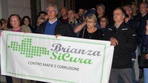 Seregno - La manifestazione in piazza Libertà