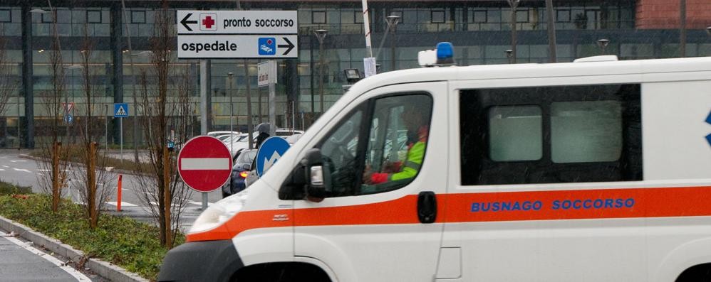 L’accesso al pronto soccorso di Vimercate