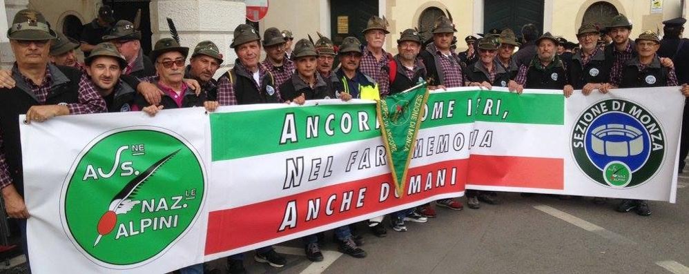 Arcore alpini adunata Treviso