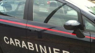 Un’auto dei carabinieri