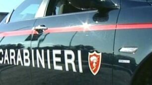 Un’auto dei carabinieri