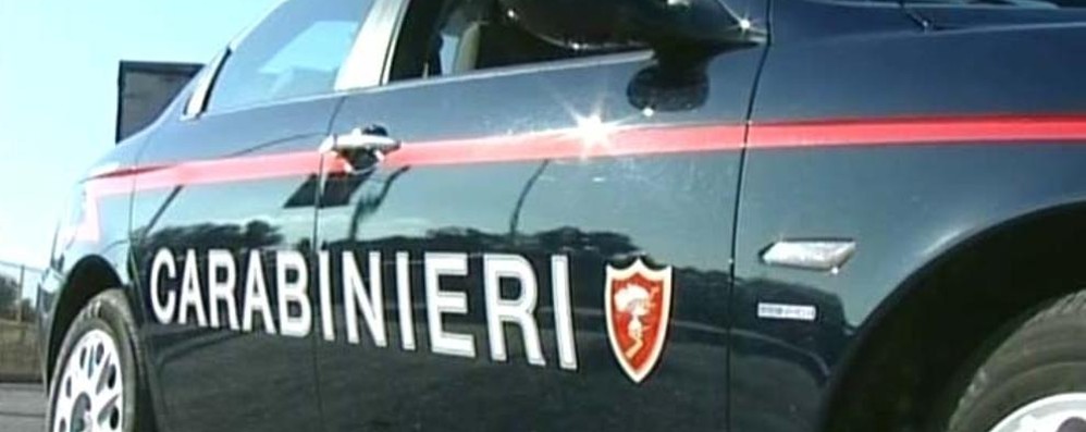 Un’auto dei carabinieri